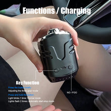 Load image into Gallery viewer, Car aromatherapy starry sky light air freshener, diffuser with starry sky projection, Saturn moon ceiling light rechargeable car decoration light, 2 adjustable modes, automatic on/off intelligent car accessories