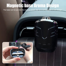 Load image into Gallery viewer, Car aromatherapy starry sky light air freshener, diffuser with starry sky projection, Saturn moon ceiling light rechargeable car decoration light, 2 adjustable modes, automatic on/off intelligent car accessories