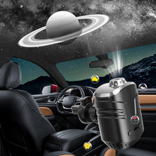 Load image into Gallery viewer, Car aromatherapy starry sky light air freshener, diffuser with starry sky projection, Saturn moon ceiling light rechargeable car decoration light, 2 adjustable modes, automatic on/off intelligent car accessories