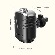 Load image into Gallery viewer, Car aromatherapy starry sky light air freshener, diffuser with starry sky projection, Saturn moon ceiling light rechargeable car decoration light, 2 adjustable modes, automatic on/off intelligent car accessories