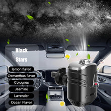 Load image into Gallery viewer, Car aromatherapy starry sky light air freshener, diffuser with starry sky projection, Saturn moon ceiling light rechargeable car decoration light, 2 adjustable modes, automatic on/off intelligent car accessories