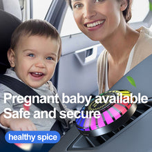 Load image into Gallery viewer, Car air freshener perfume air Vent clips Car fragrance LED breathing light ambient light