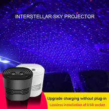 Load image into Gallery viewer, GCYS-wirelessinterstellar pattern light with battery-angle adjustabale with magnet holder-mode switching-for car ,home and party use