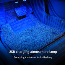 Load image into Gallery viewer, A16-GCYS- Wireless Car Interior Ambient Lights- Chargeable USB -star pattern and warm light 2in1-Led Star Decoration Light for Car & Room