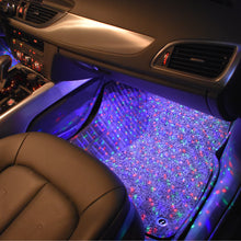 Load image into Gallery viewer, GCYS car interior USB star light-7 color-sound activated-4pcs-with remote control