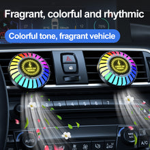 Load image into Gallery viewer, Car air freshener perfume air Vent clips Car fragrance LED breathing light ambient light