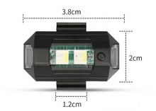 Load image into Gallery viewer, Mini USB Rechargeable flash light for car motocycle red,green,white