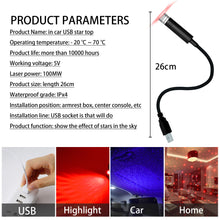 Load image into Gallery viewer, C201 mini star roof light cap rotatable to change pattern