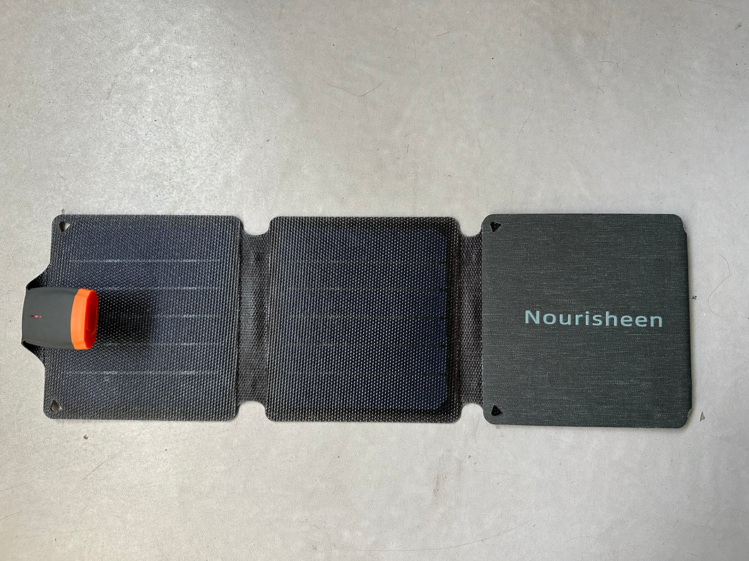 Nourisheen 20W Solar Panel for Charging Phones, Watch, Small Devices