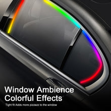 Load image into Gallery viewer, Car Door Frame LED Ambient Lights - Wireless Invisible Stream of Colorful Light for Enhanced Driving Comfort, USB-Powered (No Wiring Needed), Vehicle Lighting Upgrade, Streamlined Lighting Design, Without Battery
