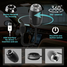 Load image into Gallery viewer, USB Starry Sky Projection Light Car Bedroom Dual purpose HD Starry Sky Galaxy Romantic Atmosphere LED Light
