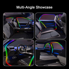 Load image into Gallery viewer, Car Door Frame LED Ambient Lights - Wireless Invisible Stream of Colorful Light for Enhanced Driving Comfort, USB-Powered (No Wiring Needed), Vehicle Lighting Upgrade, Streamlined Lighting Design, Without Battery
