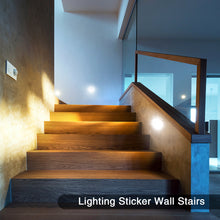 Load image into Gallery viewer, GCYS Battery Powered Ceiling Light, Motion Sensor light- Suitable for Car Trunk, Closet ,Stairs,Bathroom
