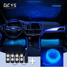 Load image into Gallery viewer, car el neon wire + car seat warm light
