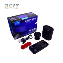 Load image into Gallery viewer, GCYS-wirelessinterstellar pattern light with battery-angle adjustabale with magnet holder-mode switching-for car ,home and party use
