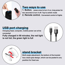 Load image into Gallery viewer, GCYS-wirelessinterstellar pattern light with battery-angle adjustabale with magnet holder-mode switching-for car ,home and party use
