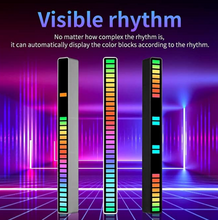 Load image into Gallery viewer, Voice-Activated Pickup Rhythm Light rechargeable
