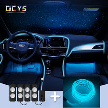 Load image into Gallery viewer, car el neon wire + car seat warm light

