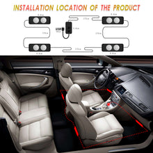 Load image into Gallery viewer, car el neon wire + car seat warm light
